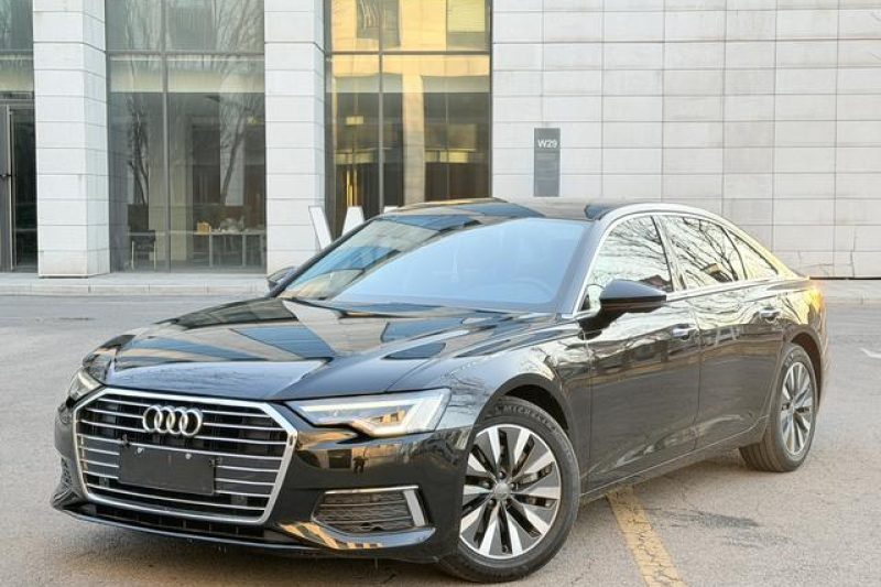 2021 Audi A6L 45 TFSI 2.0T Мощный и производительный роскошный седан среднего класса с низким пробегом, без ДТП, с левосторонним рулем, экспортный подержанный автомобиль