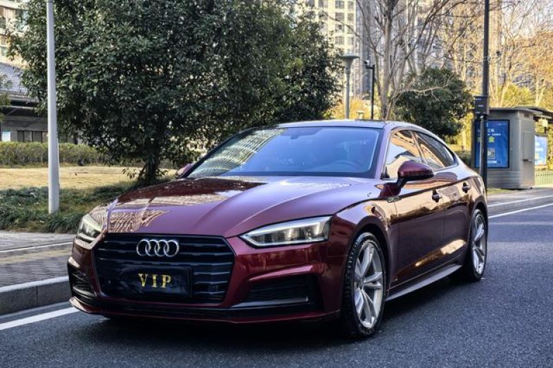2019 Audi A5 2.0T Luxury Sport Превосходное состояние Низкий пробег Леворульный экспортный подержанный автомобиль